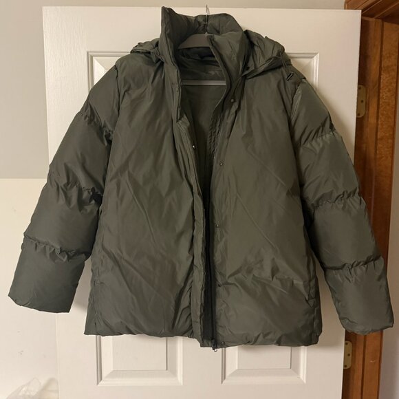 Jenni Kayne Hooded Down Puffer Jacket Medium - Picture 11 of 15